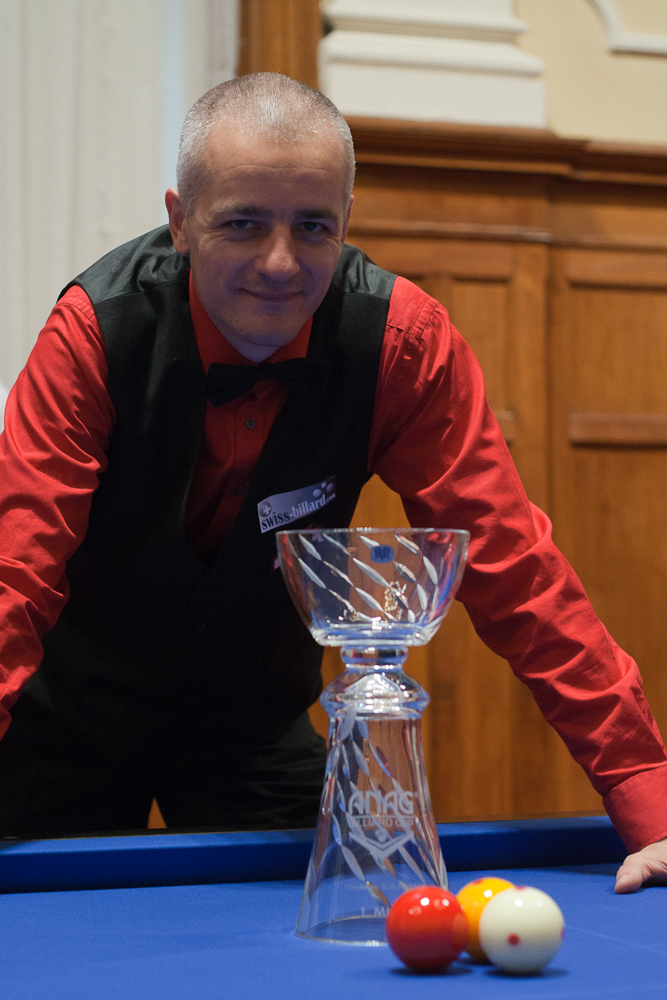 Der Gewinner von Anag Billiard Cup 2013 Xavier Gretillat